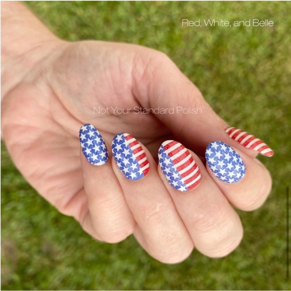 *Retired* Color Street: Red, White, and Belle | Fourth Of July Patriotic America - Picture 10 of 16